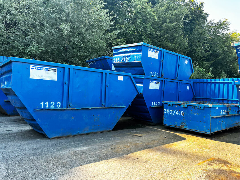Abesetzcontainer 12 cbm von Hossfeld 